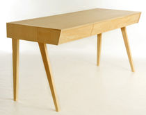 contemporary wood writing desk BEACON bark