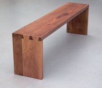 contemporary wooden bench ZINKEN Peter Hook