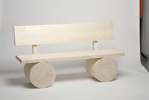 contemporary wooden bench Holzbank Outdoorz Gallery