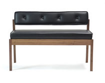 contemporary wooden bench ACORN II bark