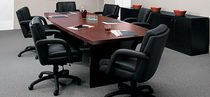 contemporary wooden boardroom table CT10WBX GLOBAL totaloffice