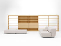 contemporary wooden bookcase L360 by Studio Pastoe pastoe