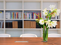 contemporary wooden bookcase LIBRO Sintetica Industries