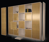 contemporary wooden bookcase  LA VENUS