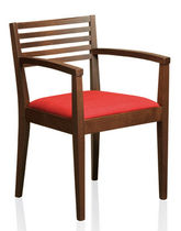 contemporary wooden chair with armrests 1489 PSM