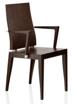 contemporary wooden chair with armrests 1825 PSM