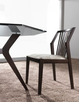contemporary wooden chair MODA  Isam
