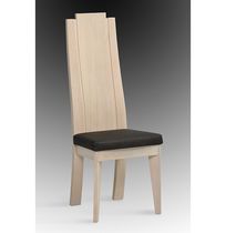 contemporary wooden chair W-75 Pierre Cayron