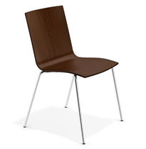 contemporary wooden chair ONYX II by Kommer Kors Casala