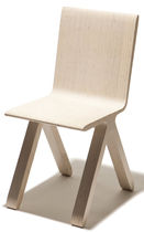contemporary wooden chair KAMPA by Jukka Lommi PUNKALIVE