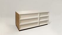 contemporary wooden chest of drawers SHADOW by Jonah Takagi Council Design