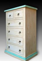contemporary wooden chest of drawers  Artigiantessile
