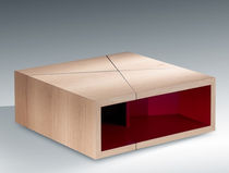 contemporary wooden coffee table ETNA by Erwan P&eacute;ron TurriniBY