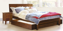 contemporary wooden double bed SUNDAY WARREN EVANS