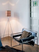 contemporary wooden floor lamp (tripod) NODO  K.B. Form GmbH 