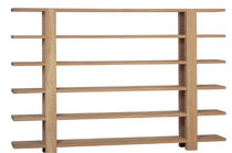 contemporary wooden low shelf HELSINKY Yask