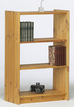 contemporary wooden low shelf AXEL 140/30 Steens Furniture