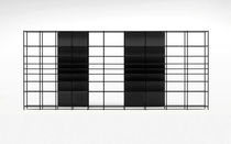 contemporary wooden modular shelf  MATRIX by Shigeru Uchida  pastoe