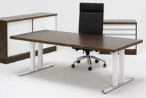 contemporary wooden office desk with metal structure SNITSA XL 08 Sa Mobler