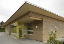 contemporary wooden prefab house  Haring Engineering Ltd 