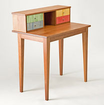 contemporary wooden secretary desk SCRIVANIA WohnGeist AG