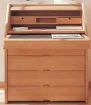 contemporary wooden secretary desk FAGUS MEUBLES SELTZ