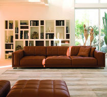 contemporary wooden shelf KAOS by Lo Scalzo Moscheri Rivolta e la pelle