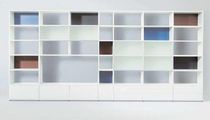 contemporary wooden shelf FREDDY PLUS by H. Klarhoefer Elmar Fl&ouml;totto