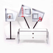 contemporary wooden shelf CORNELL by Alison Smithson Tecta