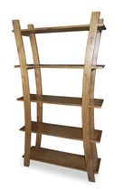 contemporary wooden shelf B-20-1 : 33x100x180 Indo Trading Premium