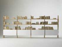 contemporary wooden shelf MANGIAROTTI: CAVALLETTO Agapecasa