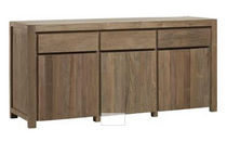 contemporary wooden sideboard (recycled teak) M114N KOK MAISON
