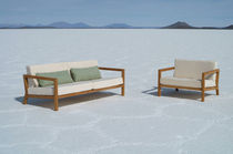 contemporary wooden sofa D2 by Paolo Cogliati TOTEM