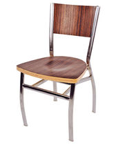 contemporary wooden stacking chair ALPHA ISA International