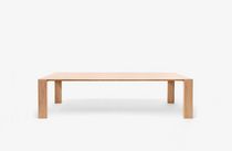 contemporary wooden table RADIUS BENSEN