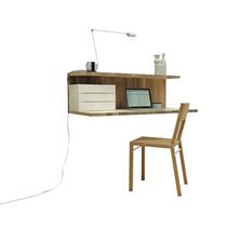 contemporary wooden wall desk KEES Pilat & Pilat