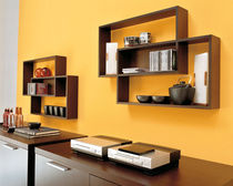 contemporary wooden wall shelf LOFT by Fabio Bortolani Calligaris Italian home design since 1923