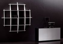 contemporary wooden wall shelf FLOREANI PLANET 175 MA&Icirc;TRE EN SC&Egrave;NE