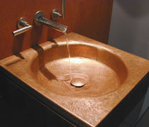 copper counter top washbasin QUADRATO AGO