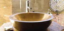 copper counter top washbasin OVAL Palazzo Baths