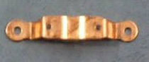 copper fixing system for roof gutter  Caleira eterna