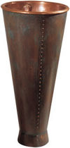 copper pedestal washbasin CONO AGO