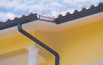 copper rainwater down-pipe  Caleira eterna