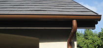 copper rainwater down-pipe  Custom-Bilt Metals