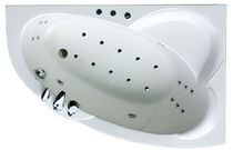 corner hydromassage bath-tub DAISY  BST Rigas baseini