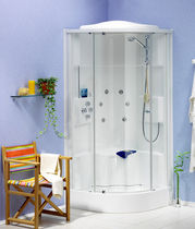 corner shower cabin with sliding door TEMPOFIT 90 Roth France