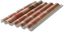 corrugated sheet for Spanish clay roof tile support SOUTUILE Eternit