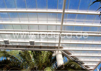 corrugated translucent polycarbonate roofing sheet FLAT rodeca