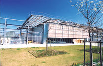 corrugated translucent polycarbonate roofing sheet ONDUCLAIR PC ONDULINE