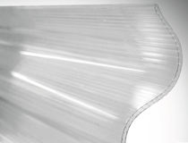 corrugated translucent polycarbonate roofing sheet SEPLUX ONDA SEP